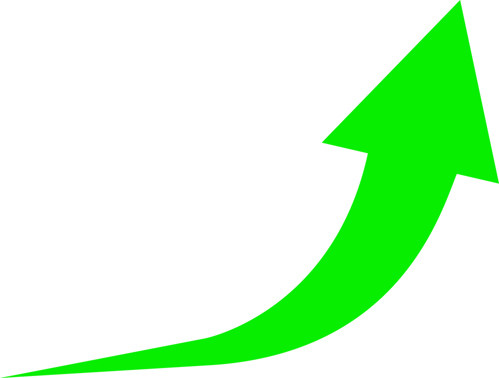 Green Arrow Going Up